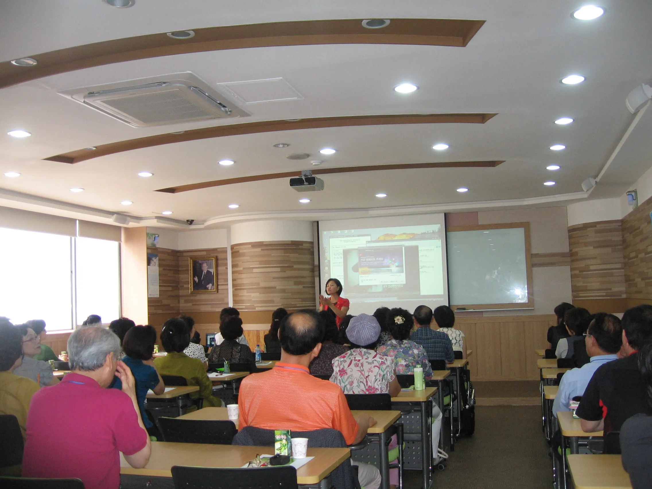 2003년 강의 사진